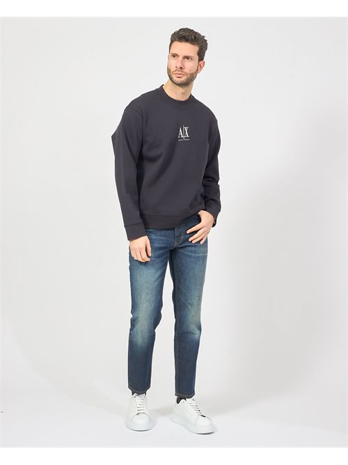 Sweat-shirt ras du cou Armani Exchange avec logo ARMANI EXCHANGE | XM000368-AF10818UB101